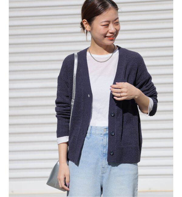 JOURNAL STANDARD relume「テープヤーンニュアンスVカーディガン」|カーディガン|