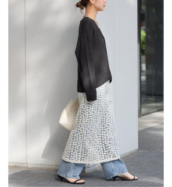 JOURNAL STANDARD relume「テープヤーンニュアンスVカーディガン」|カーディガン|