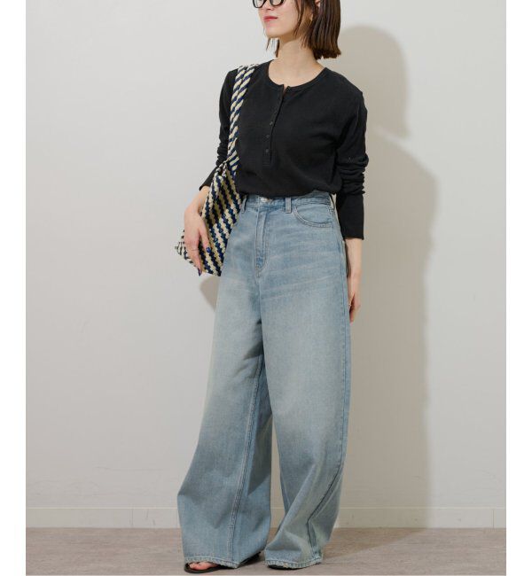 JOURNAL STANDARD relume「ベアテレコ2WAYヘンリーネックプルオーバー」|Tシャツ・カットソー|