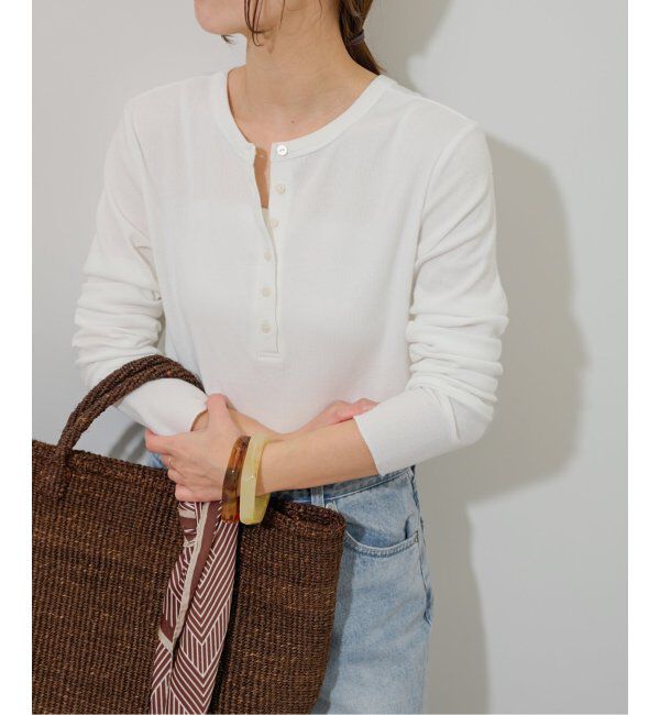 JOURNAL STANDARD relume「ベアテレコ2WAYヘンリーネックプルオーバー」|Tシャツ・カットソー|