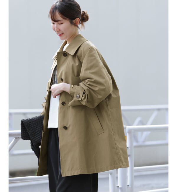 JOURNAL STANDARD relume「［26SS新作］コットンナイロンAラインステンコート」|ステンカラーコート|