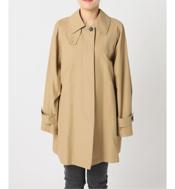 JOURNAL STANDARD relume「［26SS新作］コットンナイロンAラインステンコート」|ステンカラーコート|