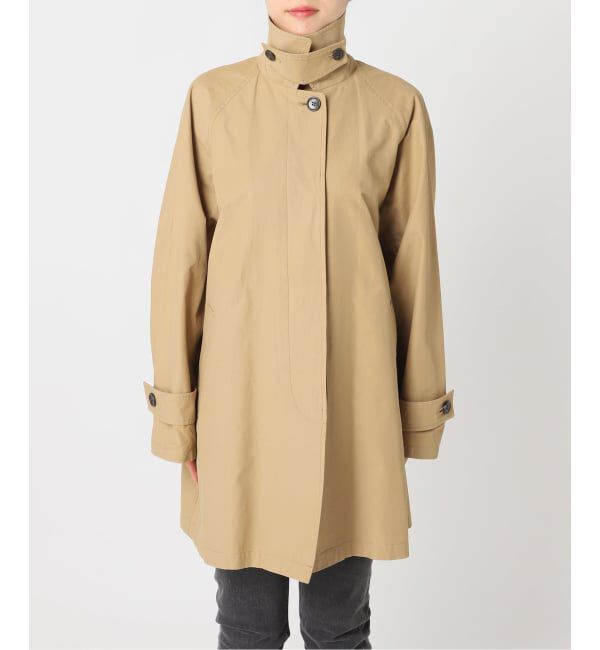 JOURNAL STANDARD relume「［26SS新作］コットンナイロンAラインステンコート」|ステンカラーコート|