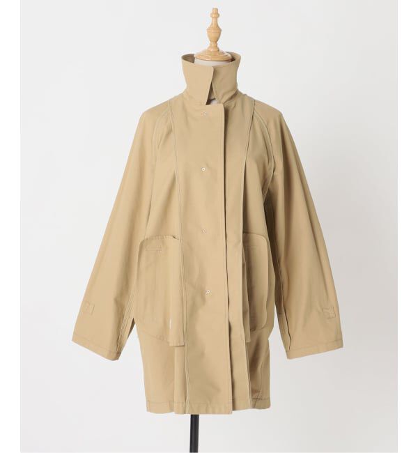 JOURNAL STANDARD relume「［26SS新作］コットンナイロンAラインステンコート」|ステンカラーコート|