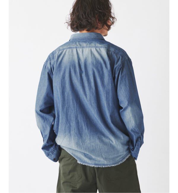 JOURNAL STANDARD relume「シャンブレー アンカット フリンジ シャツ」|シャツ・ブラウス|