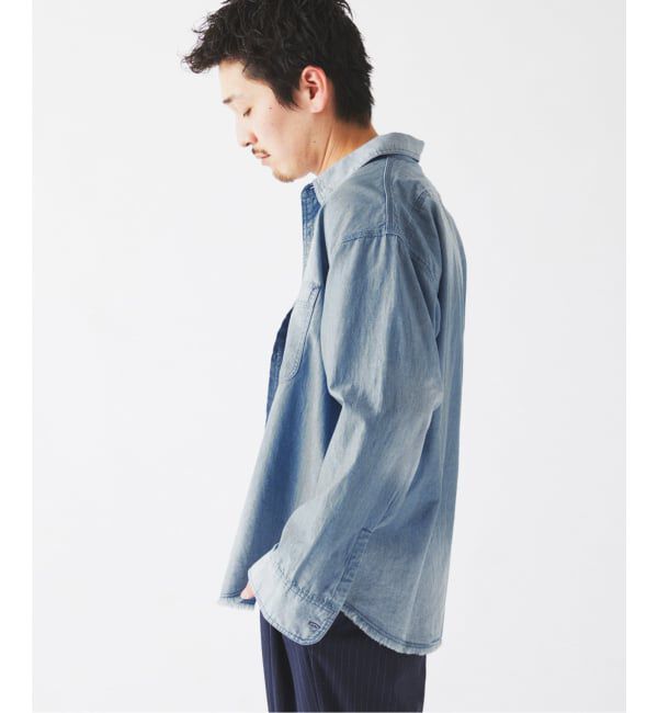 JOURNAL STANDARD relume「シャンブレー アンカット フリンジ シャツ」|シャツ・ブラウス|