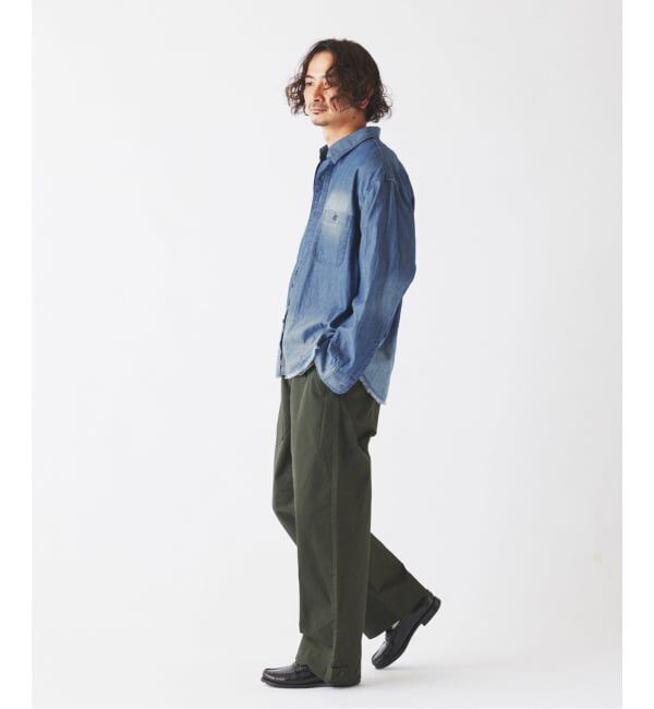 JOURNAL STANDARD relume「シャンブレー アンカット フリンジ シャツ」|シャツ・ブラウス|