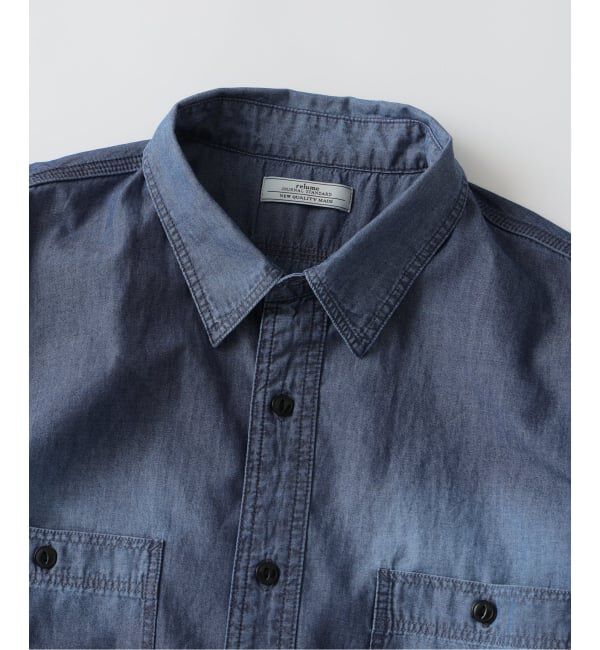 JOURNAL STANDARD relume「シャンブレー アンカット フリンジ シャツ」|シャツ・ブラウス|