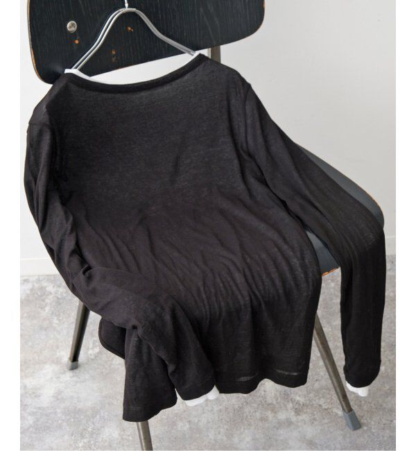 Spick and Span「《追加》シアーボートネックプルオーバー」|Tシャツ・カットソー|