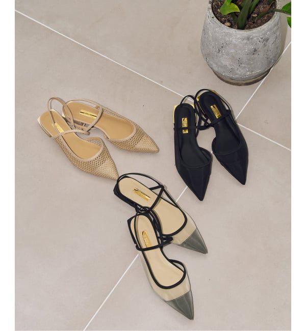 GRISE「《追加予約》GRISEシアーストラップスリングバック」|その他|