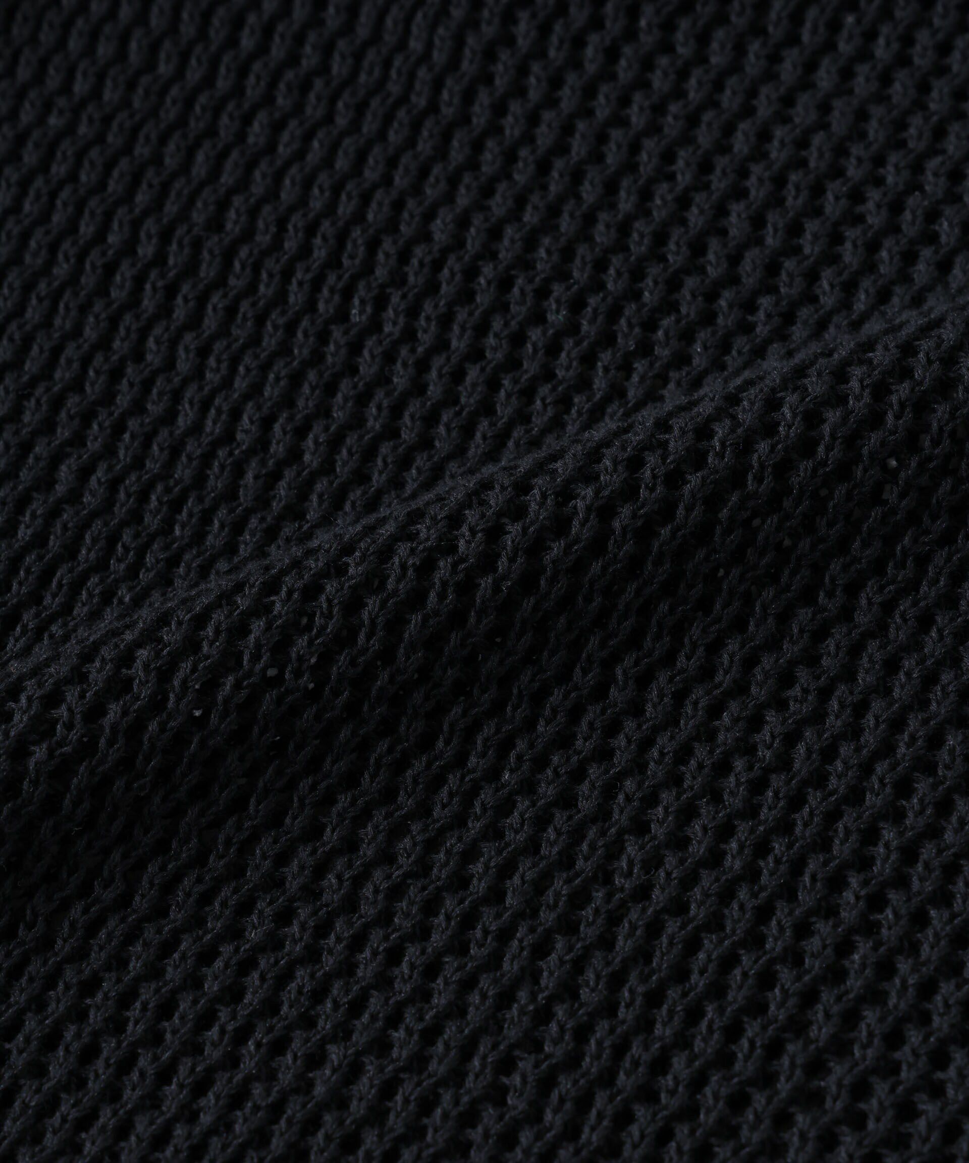 nano･universe「ローゲージ ニットポロ」|ニット・セーター|