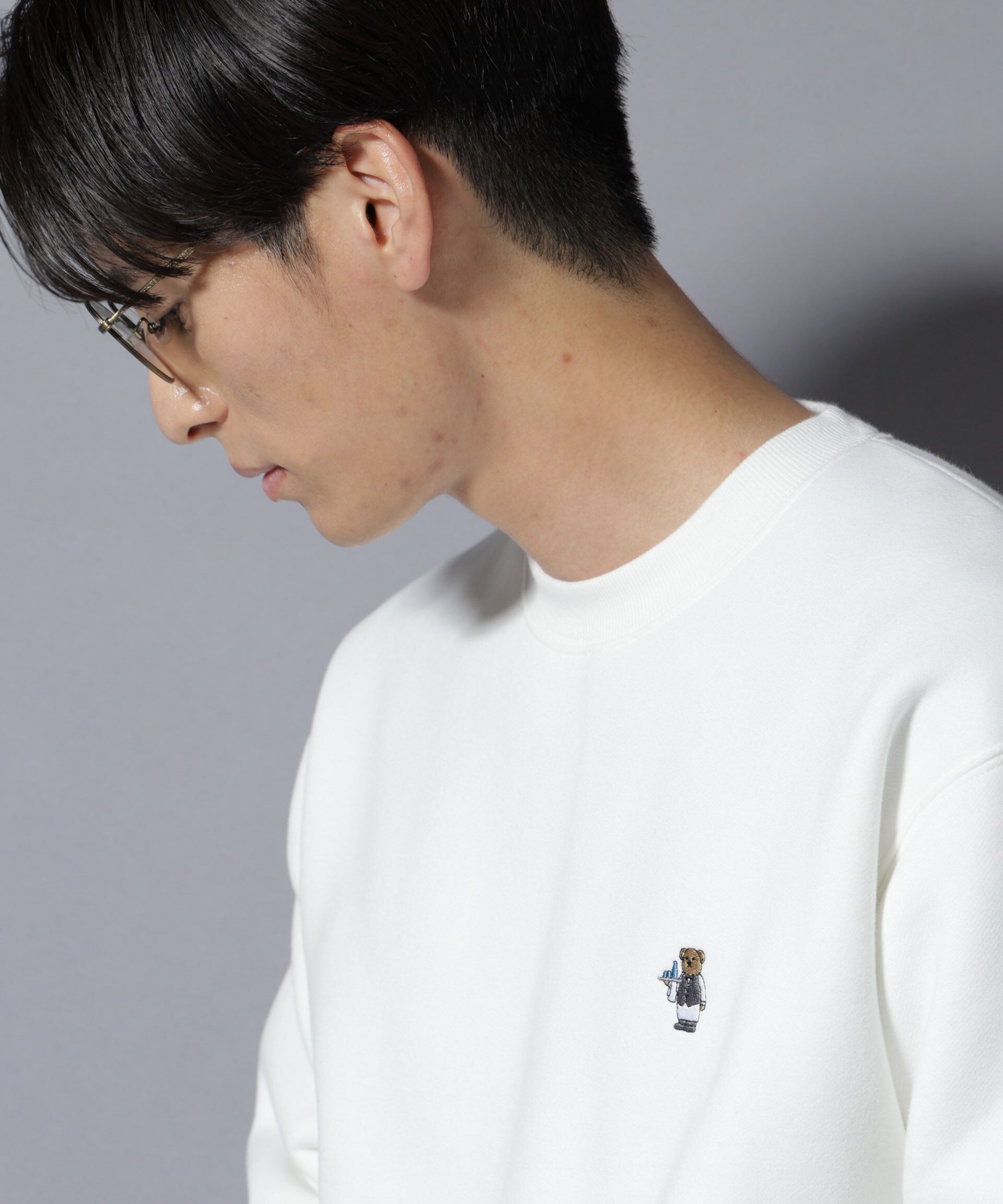 nano･universe「ナノベア 裏起毛スウェット レストラン」|Tシャツ・カットソー|