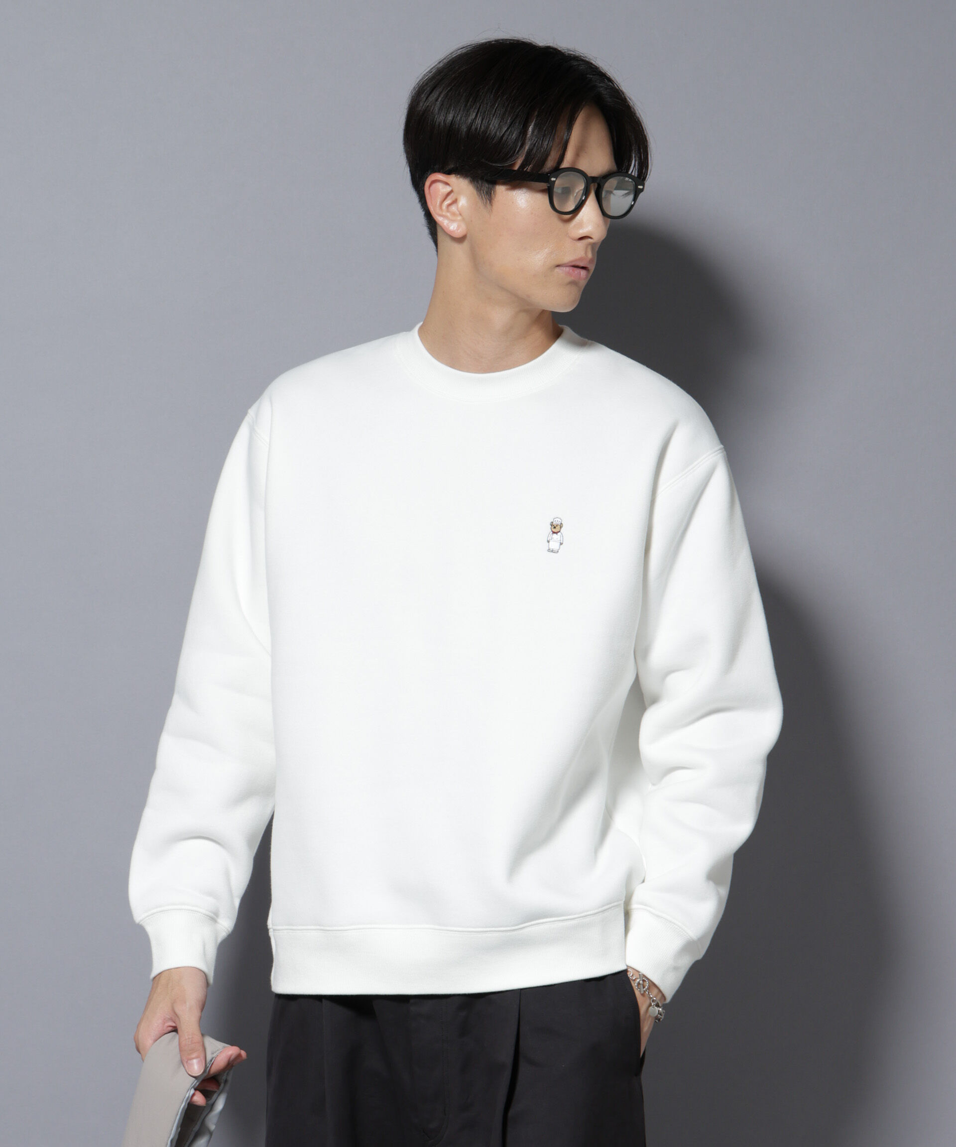 nano･universe「ナノベア 裏起毛スウェット レストラン」|Tシャツ・カットソー|