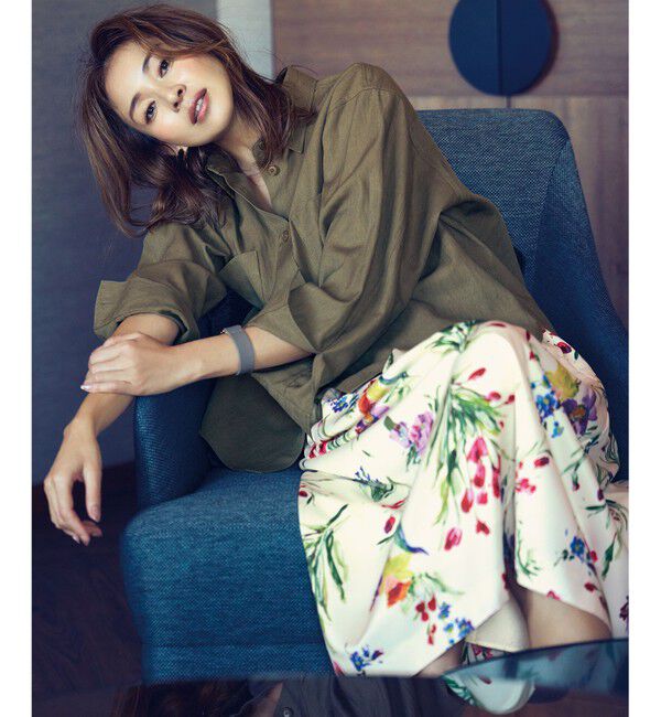 自由区「【洗える】ドビーオックスストレッチシャツ アウター」|その他|