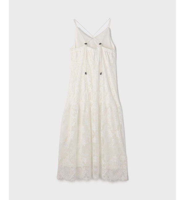 Diagram「ロゴ刺繍レースワンピース」|ワンピース|