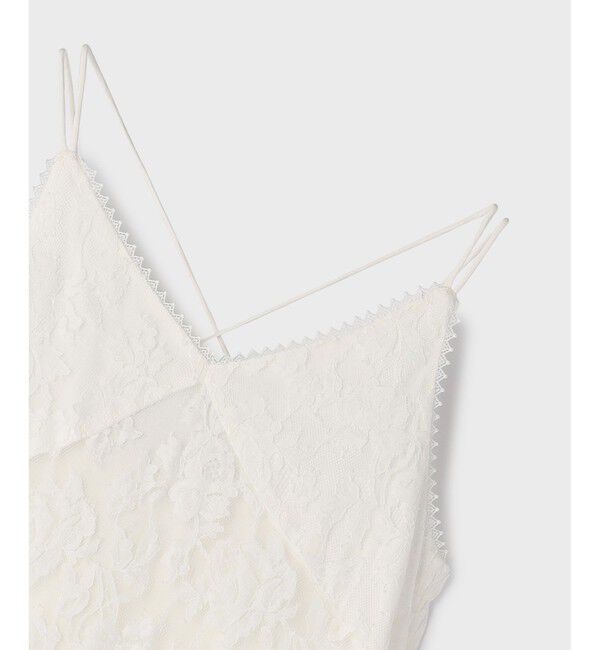 Diagram「ロゴ刺繍レースワンピース」|ワンピース|