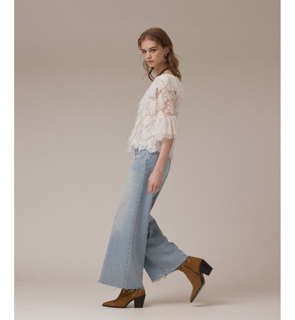 Diagram「レースコンビフリルブラウス」|シャツ・ブラウス|