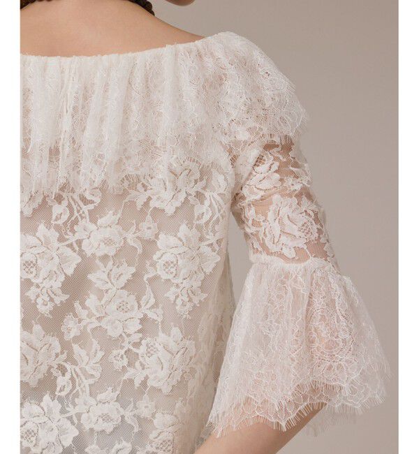 Diagram「レースコンビフリルブラウス」|シャツ・ブラウス|