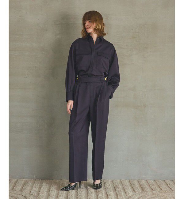 Grace Class「トリアセカルゼパンツ」|その他|ネイビー