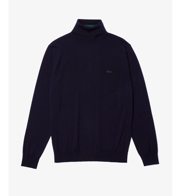 LACOSTE「メリノウールタートルネックセーター」|ニット・セーター|