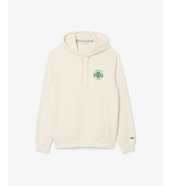 LACOSTE「ヘリテージテニスロゴスウェットフーディー」|パーカー|