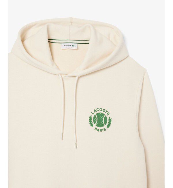 LACOSTE「ヘリテージテニスロゴスウェットフーディー」|パーカー|