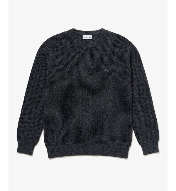 LACOSTE「ワッフルニットセーター」|ニット・セーター|