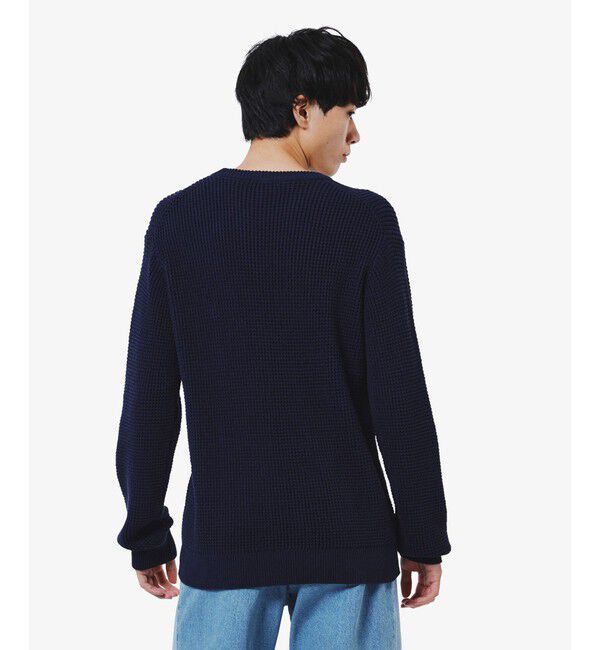 LACOSTE「ワッフルニットセーター」|ニット・セーター|