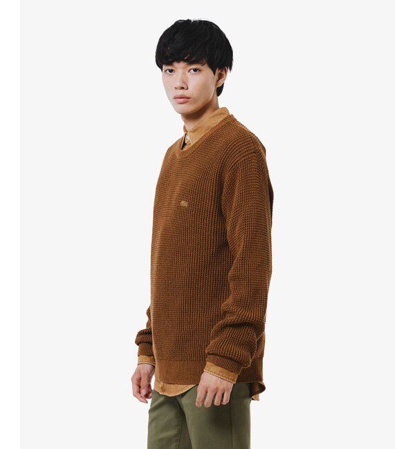 LACOSTE「ワッフルニットセーター」|ニット・セーター|