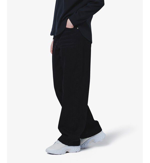 LACOSTE「バレルレッグデニムパンツ」|デニム|