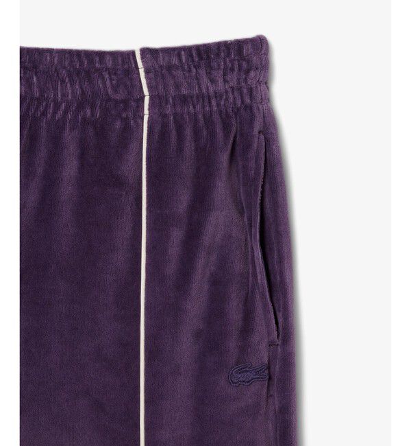 LACOSTE「ベロアタッチパイピングトラックパンツ」|その他|