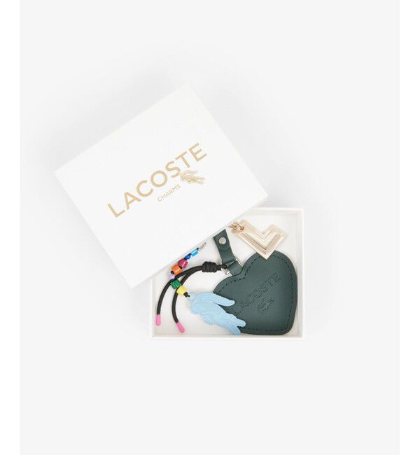 LACOSTE「ハート＆チャームキーホルダー」|チャーム・キーホルダー|
