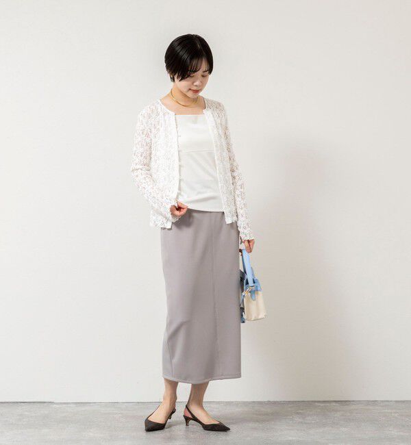 NOLLEY'S sophi「ウォッシャブルアジャスター付サテンスムースキャミ」|キャミソール|