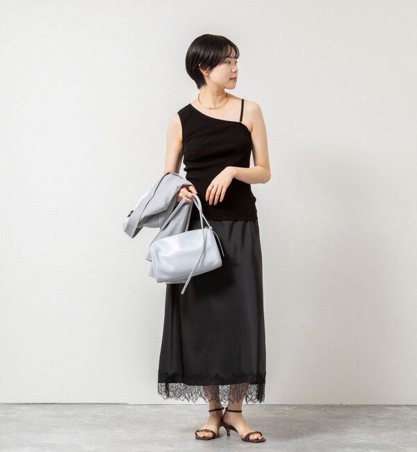 NOLLEY'S sophi「ウォッシャブルカップ付ワンショルタンクトップ」|タンクトップ|