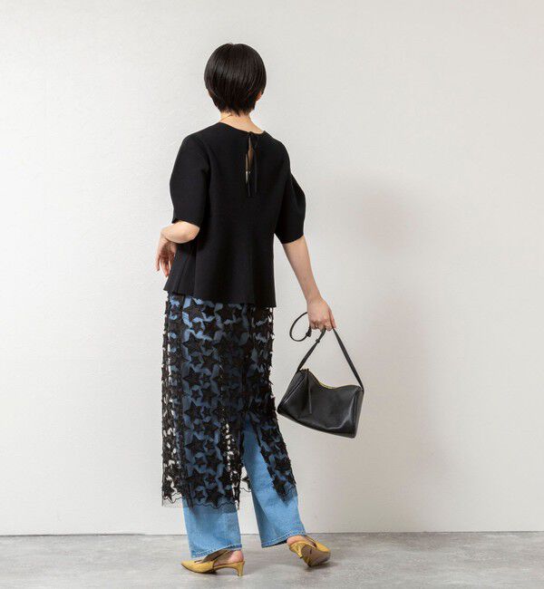 Rie Miller「《手洗い可能》トラペーズ2WAYプルオーバー」|ニット・セーター|