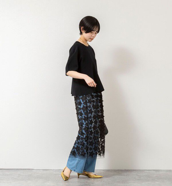 Rie Miller「《手洗い可能》トラペーズ2WAYプルオーバー」|ニット・セーター|