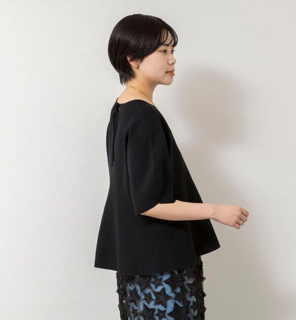 Rie Miller「《手洗い可能》トラペーズ2WAYプルオーバー」|ニット・セーター|