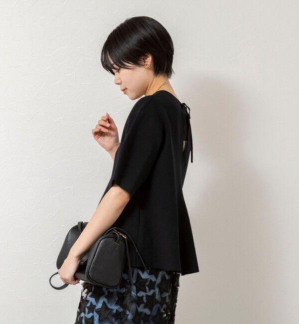 Rie Miller「《手洗い可能》トラペーズ2WAYプルオーバー」|ニット・セーター|