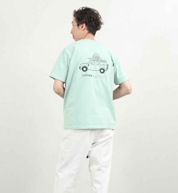 NOLLEY'S goodman「別注 SLOWLY WAGON バックプリントTシャツ 26SS」|Tシャツ・カットソー|