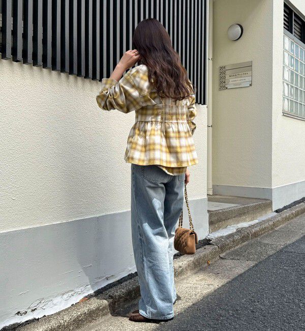 fredy emue「オンブレーチェックシャツブルゾン」|シャツ・ブラウス|