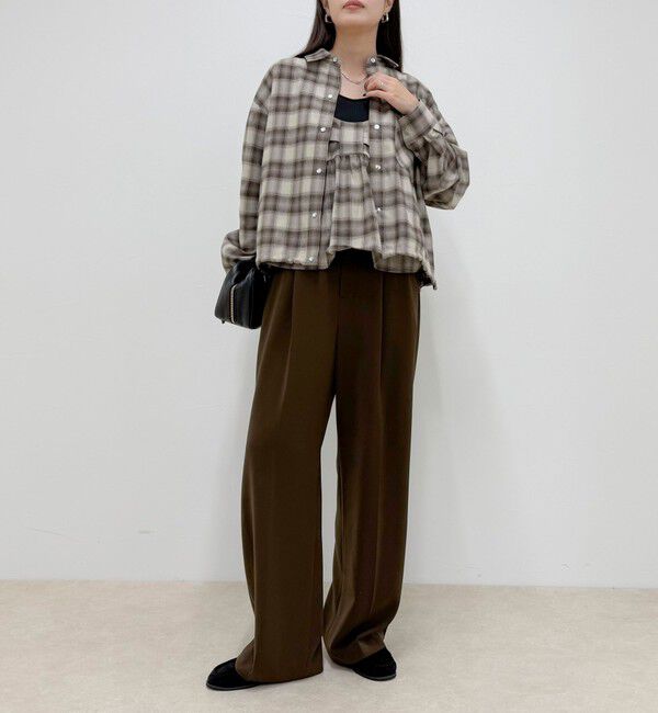 fredy emue「オンブレーチェックシャツブルゾン」|シャツ・ブラウス|