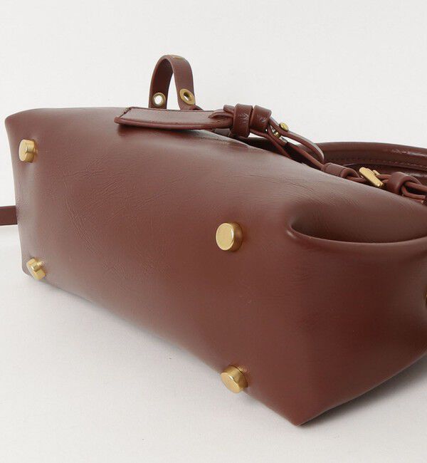 fredy emue「ダブルベルトスリムボストンバッグ」|ショルダー・メッセンジャー|