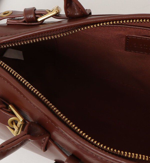 fredy emue「ダブルベルトスリムボストンバッグ」|ショルダー・メッセンジャー|