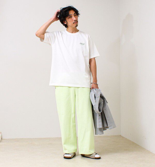 GLOSTER「【NANGA&times;GLOSTER】別注① Rect Backprint Tee」|Tシャツ・カットソー|