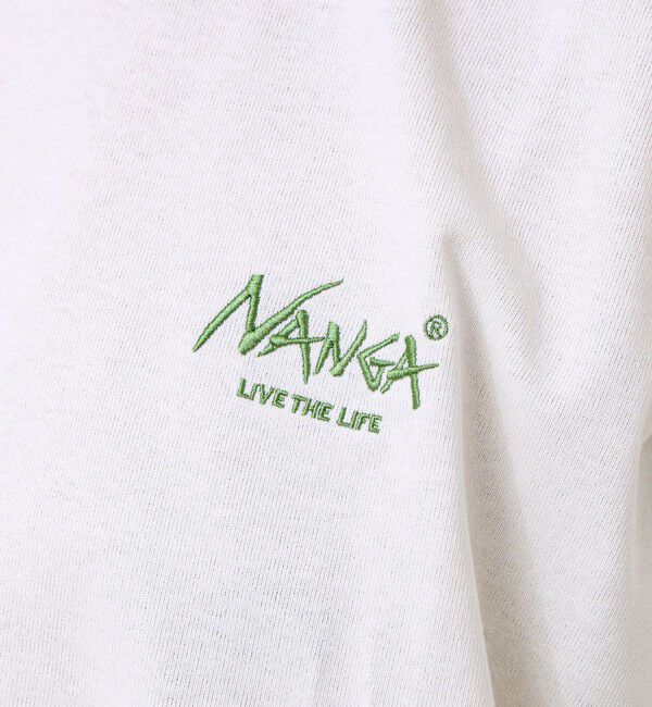 GLOSTER「【NANGA&times;GLOSTER】別注① Rect Backprint Tee」|Tシャツ・カットソー|