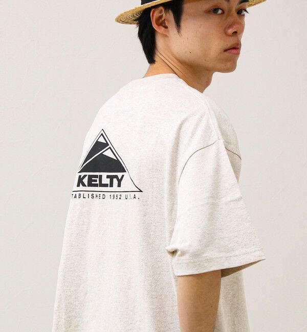 GLOSTER「【KELTY&times;GLOSTER】別注 バックロゴプリントT」|Tシャツ・カットソー|