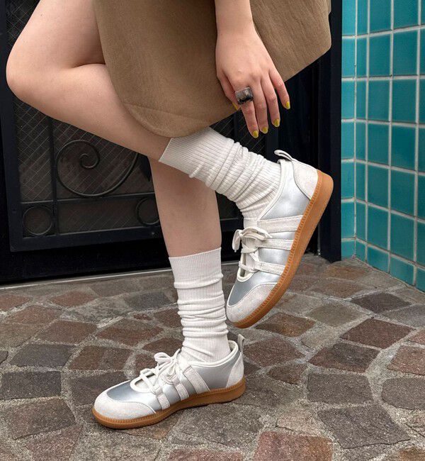 fredy emue「メリージェーンスニーカー」|スニーカー|シルバー