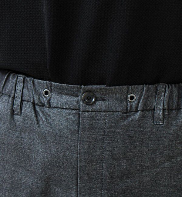 GLOSTER「【快適ストレッチ】flexibleイージーパンツ」|チノ|