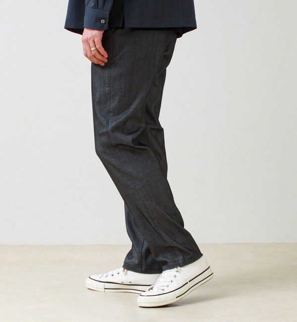 GLOSTER「【快適ストレッチ】flexibleイージーパンツ」|チノ|