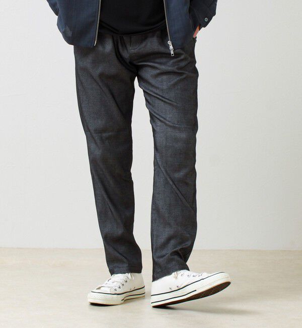 GLOSTER「【快適ストレッチ】flexibleイージーパンツ」|チノ|